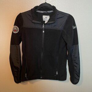 Roots73 Women's Briggspoint Micro Fleece Zip Jacket Black Size XS